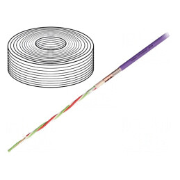 Cablu Chainflex pentru Transmitere Date 4x0,5mm2 Cu | Electronic-mag.ro | Componente Electronice