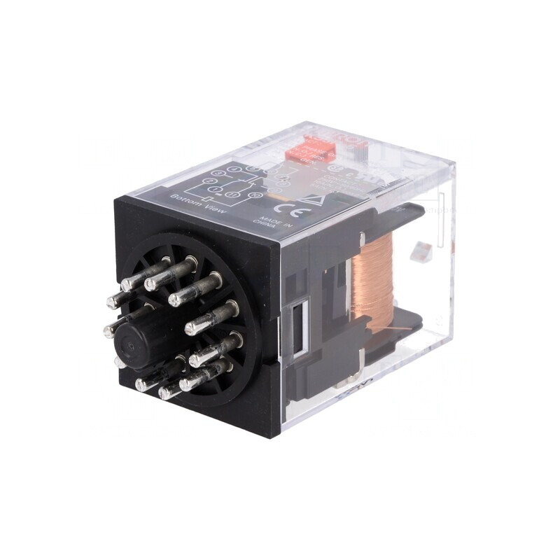 Releu Electromagnetic 3PDT 110VAC 10A | Electronic-mag.ro | Componente Electronice Releu Electromagnetic 3PDT 110VAC 10A | Electronic-mag.ro | Componente Electronice
