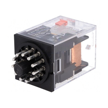 Releu Electromagnetic 3PDT 110VAC 10A | Electronic-mag.ro | Componente Electronice