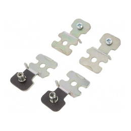 Set Elemente Prindere Oțel Zinc 4 Bucăți | Electronic-mag.ro | Componente Electronice