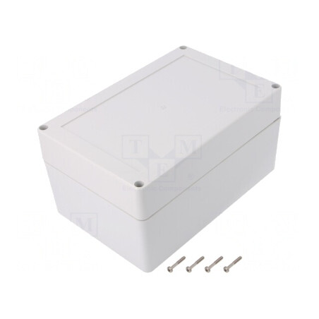 Carcasă Universală 120x180x90 mm cu Bucșă din Alamă | Electronic-mag.ro | Componente Electronice