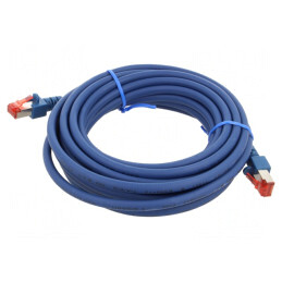 Patch Cord S/FTP Cat6 LSZH Albastru 5m | Electronic-mag.ro | Componente Electronice