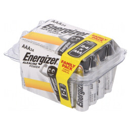 Baterii alcaline AAA 1,5V nereîncărcabile pachet 24 buc | Electronic-mag.ro | Componente Electronice