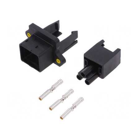 Conector PushPull V4 PFT 250V 16A 3p Crimp | Electronic-mag.ro | Componente Electronice