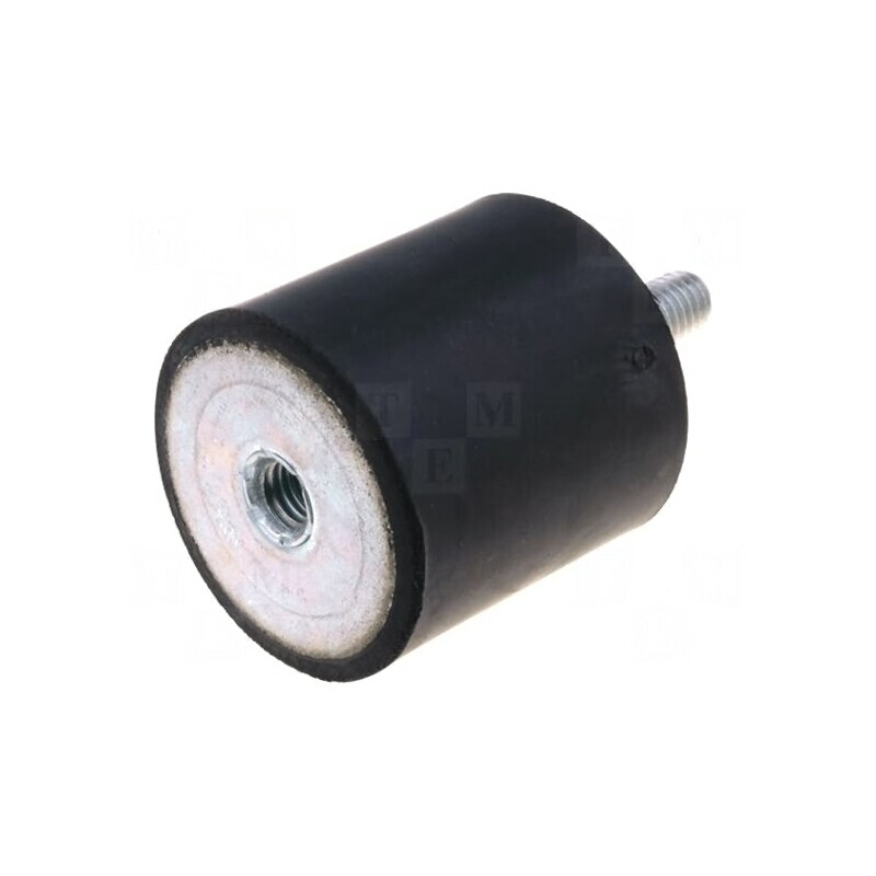 Atenuator de Vibrații M12 Ø75mm Guma 55mm 4510N | Electronic-mag.ro | Componente Electronice