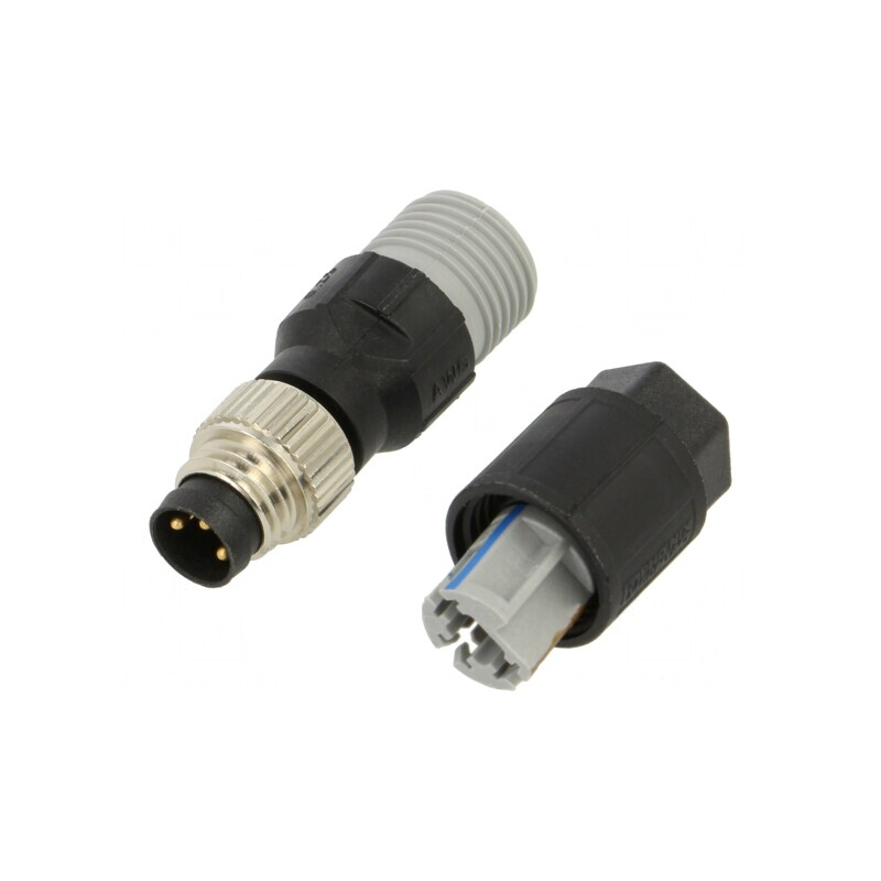 Mufă M8 Tată cu Filet Exterior pentru Cablu | Electronic-mag.ro | Componente Electronice Mufă M8 Tată cu Filet Exterior pentru Cablu | Electronic-mag.ro | Componente Electronice