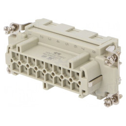 Conector HDC Mamă 16-Pin fără Contacte | Electronic-mag.ro | Componente Electronice