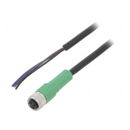Cablu de Conectare M8 3P 5m 250VAC 4A | Electronic-mag.ro | Componente Electronice