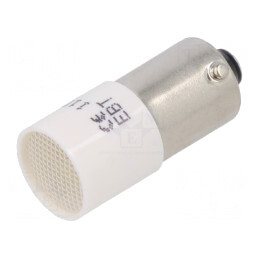 Lampă de control LED albă 110V | Electronic-mag.ro | Componente Electronice