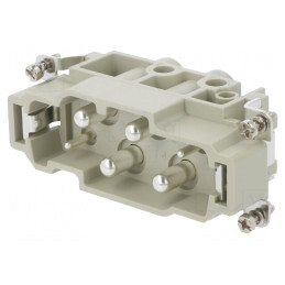 Conector HDC cu 6 Pini și 2 PE | Electronic-mag.ro | Componente Electronice