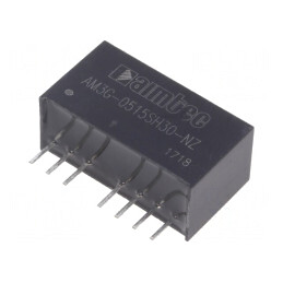 Convertor DC/DC 3W 4.5-9V la 15V 167mA SIP8 | Electronic-mag.ro | Componente Electronice
