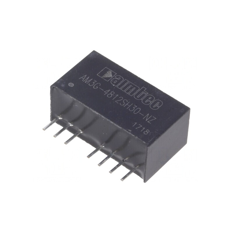 Convertor DC/DC 3W 36-75V la 12V 250mA SIP8 | Electronic-mag.ro | Componente Electronice Convertor DC/DC 3W 36-75V la 12V 250mA SIP8 | Electronic-mag.ro | Componente Electronice