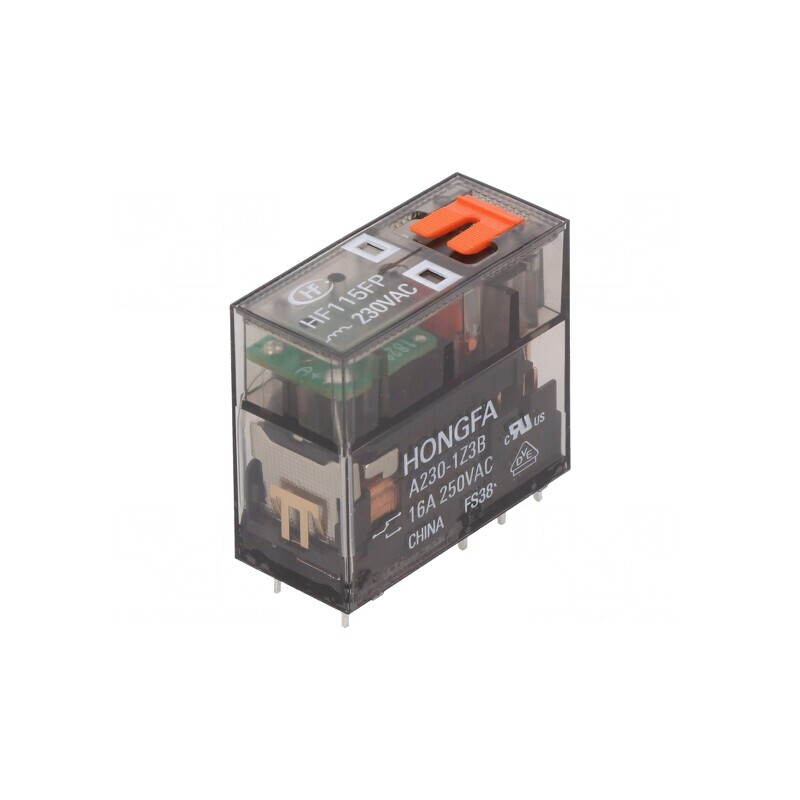 Releu Electromagnetic SPDT 230VAC 16A | Electronic-mag.ro | Componente Electronice