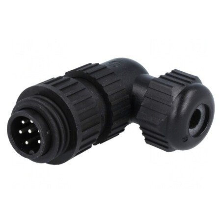 Mufă Circulară IP67 7-Pin PE Cablu | Electronic-mag.ro | Componente Electronice