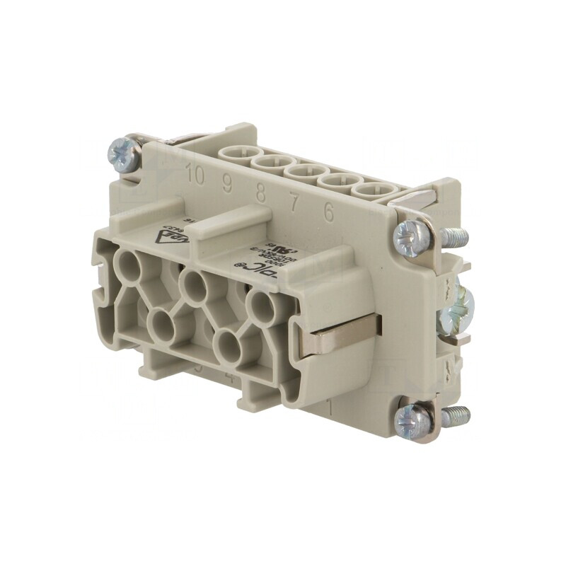 Conector HDC EPIC H-BE 10P 16A Mamă | Electronic-mag.ro | Componente Electronice