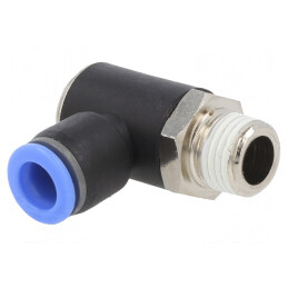 Racord Push-In Unghi 90° R 1/4 0,95-15bar | Electronic-mag.ro | Componente Electronice