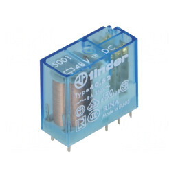 Releu electromagnetic DPDT 48VDC 15A | Electronic-mag.ro | Componente Electronice