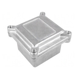 Carcasă universală aluminiu 96x96x67 mm naturală | Electronic-mag.ro | Componente Electronice