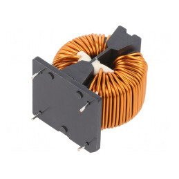 Inductor: bobinat cu compensare | THT | 17,8mH | 30,59mΩ | -40÷150°C | SCF25XV-050-1R0A027JV