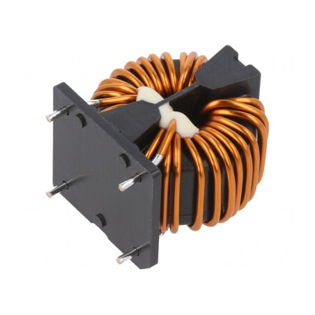 Inductor Bobinat THT 4.1mH 7.72mΩ -40÷150°C | Electronic-mag.ro | Componente Electronice