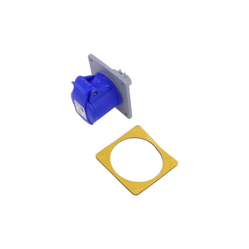 Conector Alimentare AC Trifazat Soclu Mamă IP44 32A | Electronic-mag.ro | Componente Electronice