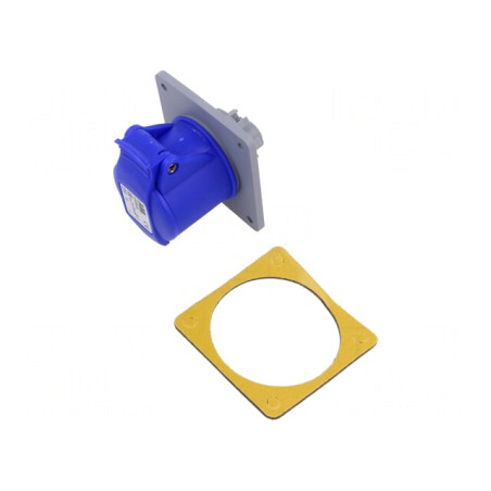 Conector Alimentare AC Trifazat Soclu Mamă IP44 32A | Electronic-mag.ro | Componente Electronice