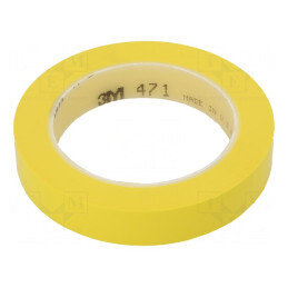 Bandă de marcare galbenă 33m x 19mm | Electronic-mag.ro | Componente Electronice