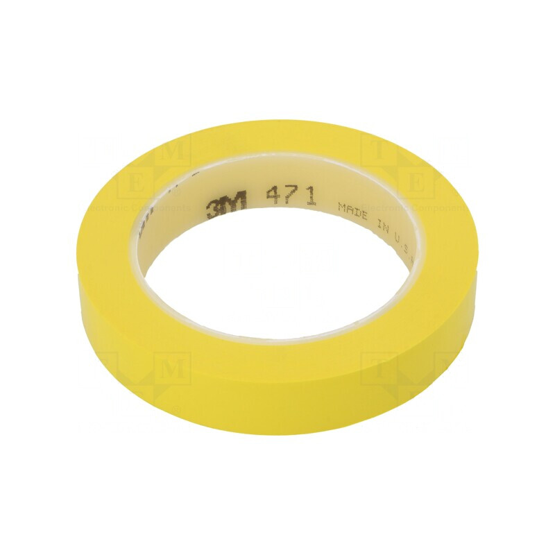 Bandă de marcare galbenă 33m x 19mm | Electronic-mag.ro | Componente Electronice