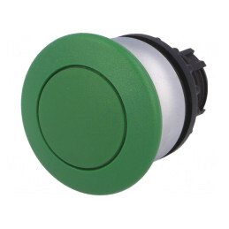 Comutator acționat prin apăsare verde 22mm | Electronic-mag.ro | Componente Electronice