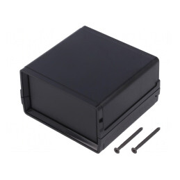 Carcasă Polistiren cu Panou MINI CAB 80x85x48mm | Electronic-mag.ro | Componente Electronice