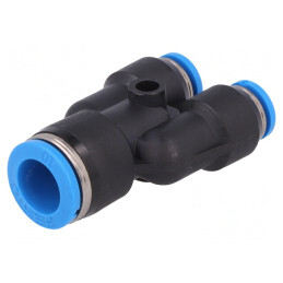 Teu Reducție Mufabil Polimer 6mm x 10mm 0,95-6bar | Electronic-mag.ro | Componente Electronice