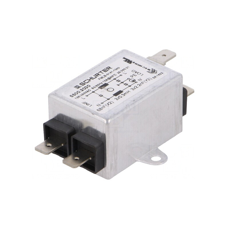 Filtru Anti-Interferențe 250VAC THT | Electronic-mag.ro | Componente Electronice