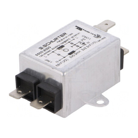 Filtru Anti-Interferențe 250VAC THT | Electronic-mag.ro | Componente Electronice