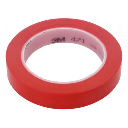 Bandă de marcare roșie 33m x 19mm | Electronic-mag.ro | Componente Electronice