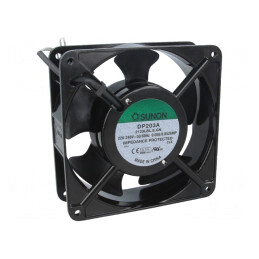 Ventilator AC axial 230V 119x119x38.5mm 132.5m3/h 39dBA | Electronic-mag.ro | Componente Electronice
