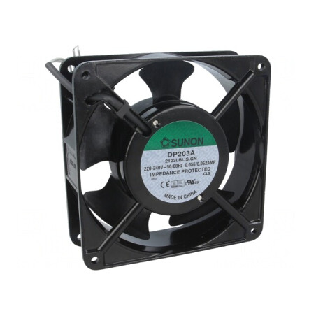 Ventilator AC axial 230V 119x119x38.5mm 132.5m3/h 39dBA | Electronic-mag.ro | Componente Electronice