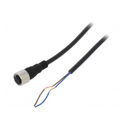 Cablu de conectare M12 5m PVC | Electronic-mag.ro | Componente Electronice
