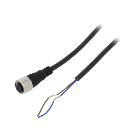 Cablu de conectare M12 5m PVC | Electronic-mag.ro | Componente Electronice
