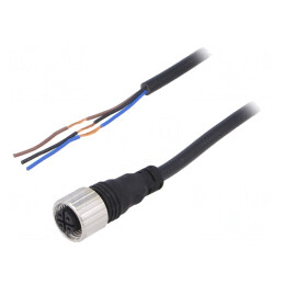 Cablu Conectare M12 3-Pin 5m PVC | Electronic-mag.ro | Componente Electronice