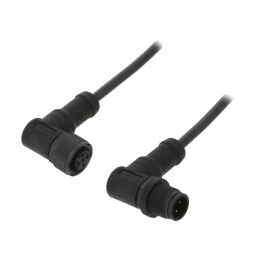Cablu Senzori Automatizări 4 PIN M12-M12 1m | Electronic-mag.ro | Componente Electronice