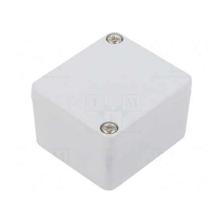 Carcasă Universală Aluminiu IP66 45x50x30mm | Electronic-mag.ro | Componente Electronice