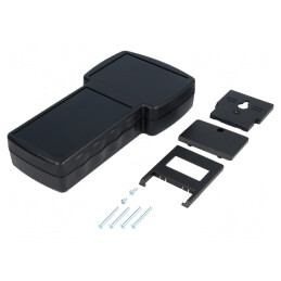 Carcasă pentru echipamente cu ecran 110x210x40,5 mm | Electronic-mag.ro | Componente Electronice