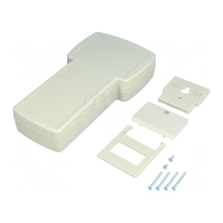 Carcasă pentru echipamente cu ecran 110x210x40,5mm | Electronic-mag.ro | Componente Electronice