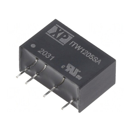 Convertor DC/DC 1W 9-18V la 5V 200mA SIP THT | Electronic-mag.ro | Componente Electronice
