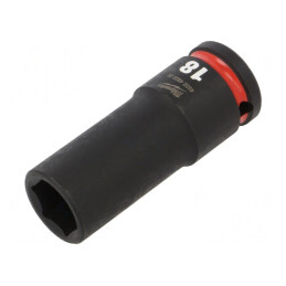 Tubulară Impact HEX 18mm 1/2 Lungă 6 Puncte | Electronic-mag.ro | Componente Electronice