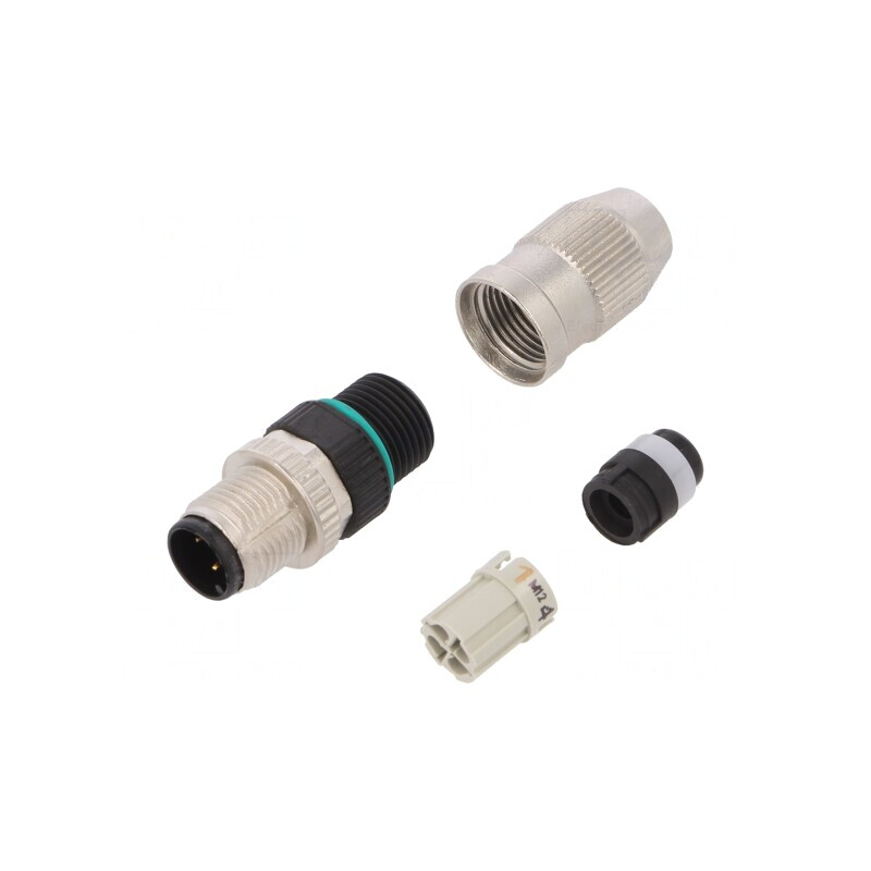 Mufă M12 4-PIN DeviceNet/CANopen IDC | Electronic-mag.ro | Componente Electronice