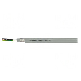 Cablu servomotoare TOPFLEX 611-C-PUR 4G1,5mm2 Gri