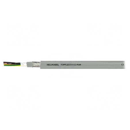Cablu servomotoare TOPFLEX 611-C-PUR 4G1,5mm2 Gri | Electronic-mag.ro | Componente Electronice