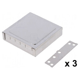 Carcasă ecranare oțel 68x68x17mm | Electronic-mag.ro | Componente Electronice