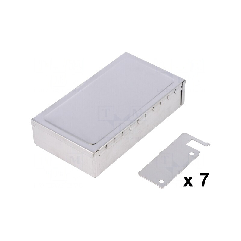 Carcasă de Oțel cu Compartiment 68x122x28mm | Electronic-mag.ro | Componente Electronice Carcasă de Oțel cu Compartiment 68x122x28mm | Electronic-mag.ro | Componente Electronice